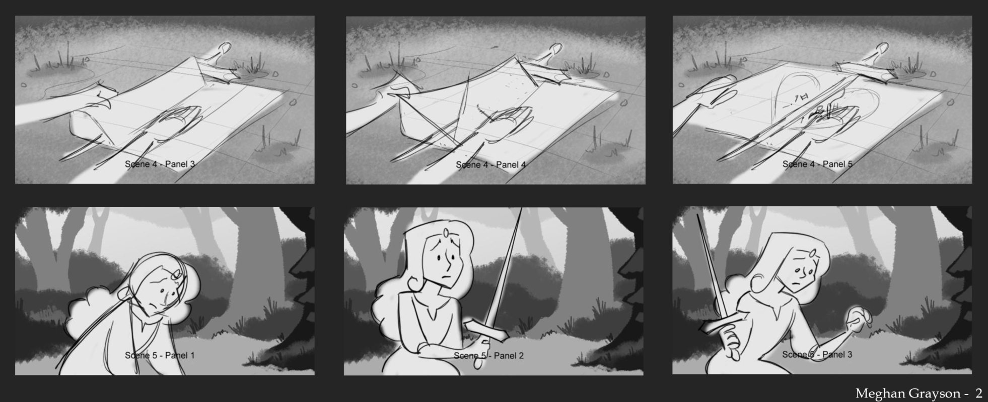 Storyboard – The Needle and the Sword 02